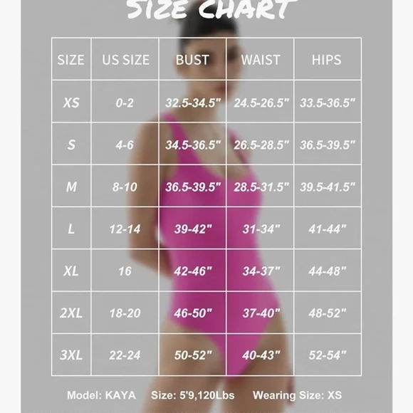 Pink One Piece Med Bodysuit - Picture 2 of 8